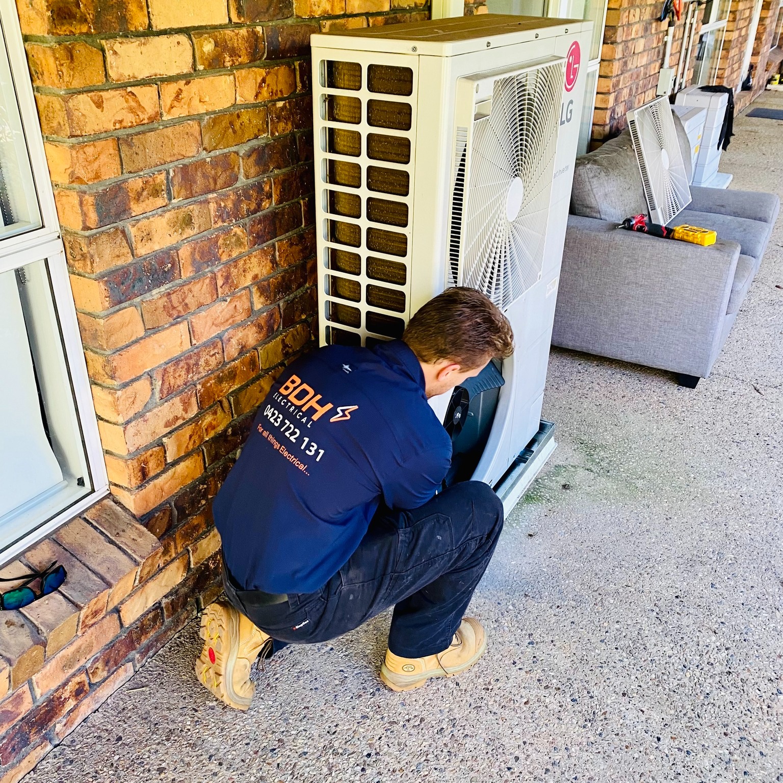 Air conditioning installation in Brisbane